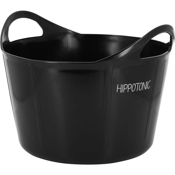 Hippo-tonic Flexibele Emmer 17l Zwart