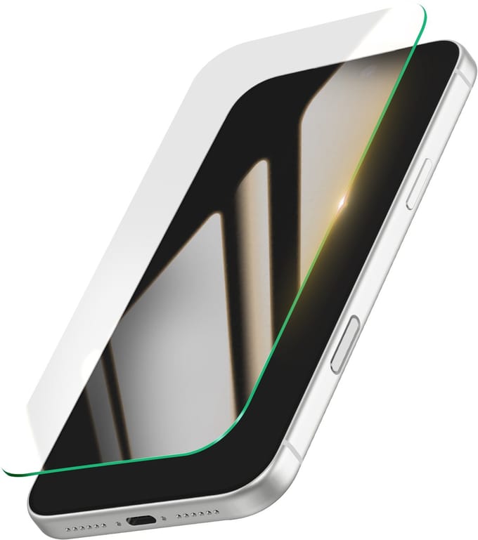 Tactical, Screenprotector geschikt voor iPhone 17 Pro Max - Tempered Glass Anti-Shock, Transparant