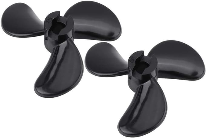 3 Blad Propeller Set voor RC Boot - Sterke Aandrijving en Duurzaam Plastic voor Modelboot Accessoires