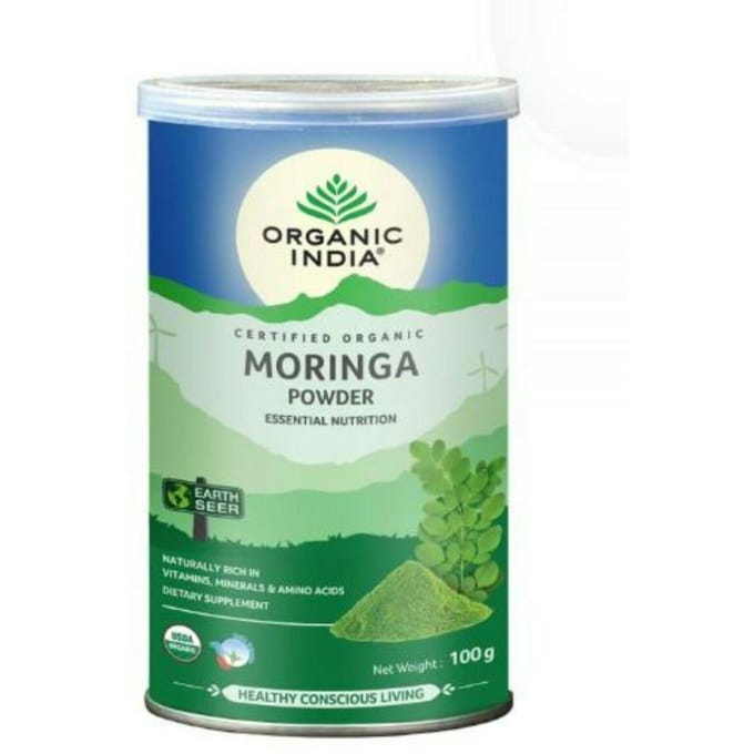Biologisch India Moringa Poeder 100 Gram GRATIS VERZENDING WERELDWIJD