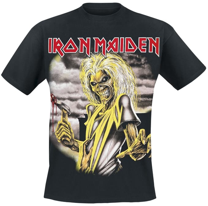 Iron Maiden T-shirt - Killers - S tot 5XL - voor Mannen - zwart