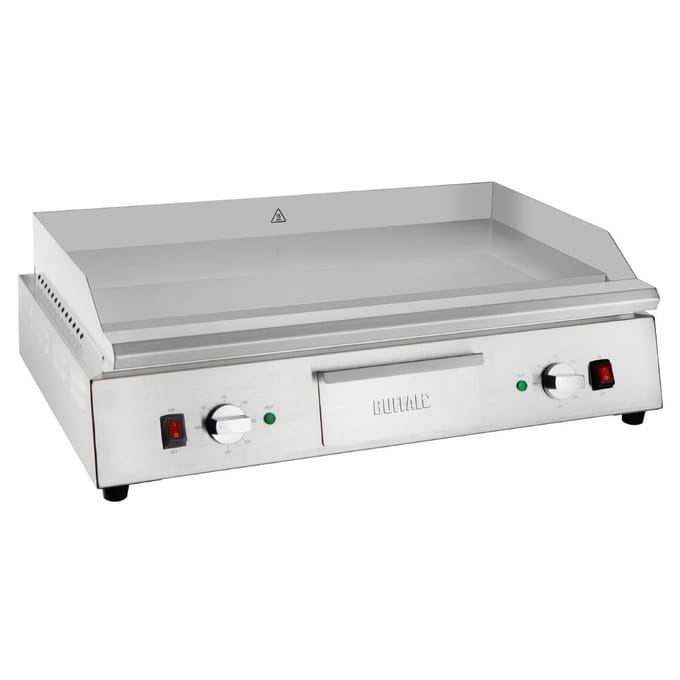 Buffalo Dubbele zone verchroomde grillplaat 790mm