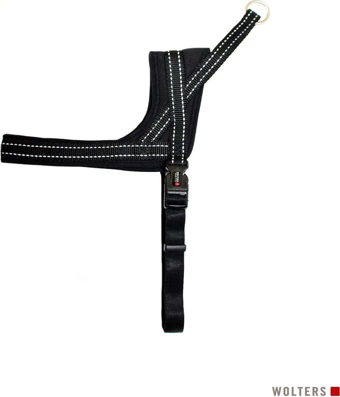 Wolters zacht & veilig harnas maat 4: 60-70cm zwart