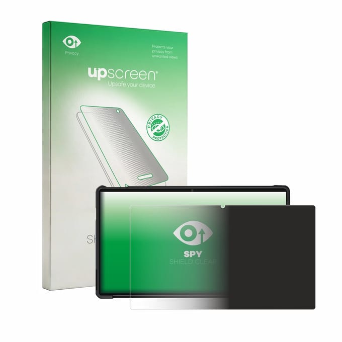 upscreen - privacy screenprotector voor Jumper 23 15.4" - Folie Beschermfolie Blauwlichtfilter