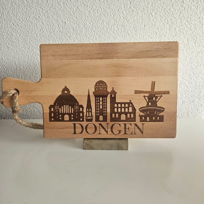 borrelplank beukenhout skyline Dongen 34 cm