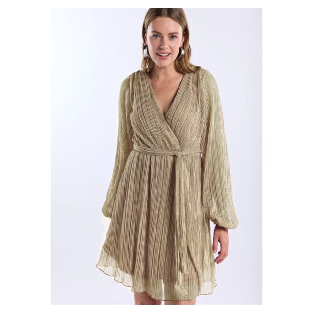 Freebird Dress  Goud Dalena Ls