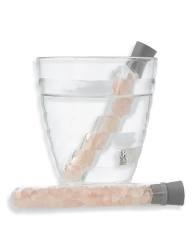 Roze kwarts glas Aqua Gems waterwand
