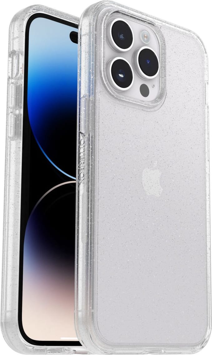 Geschikt voor OtterBox Apple iPhone 14 Pro Max Symmetry Hoesje Back Cover Glitter