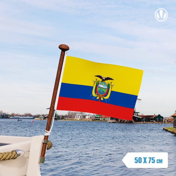 Vlag Ecuador 50x75cm