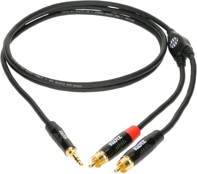 Klotz KY7-090 Y-adapterkabel 0,9 m - Insert kabel