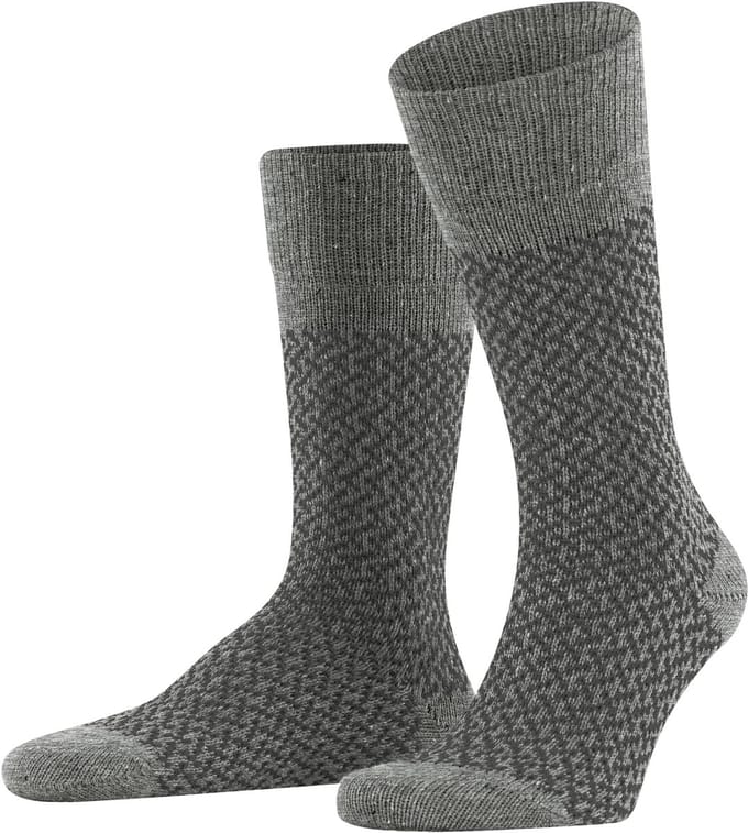 Esprit Twill Boot Sokken Heren 17756 3400 light grey 39-42