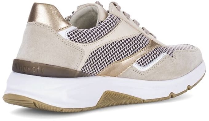 Gabor Rollingsoft Sneaker 86.896.82 Beige Wit