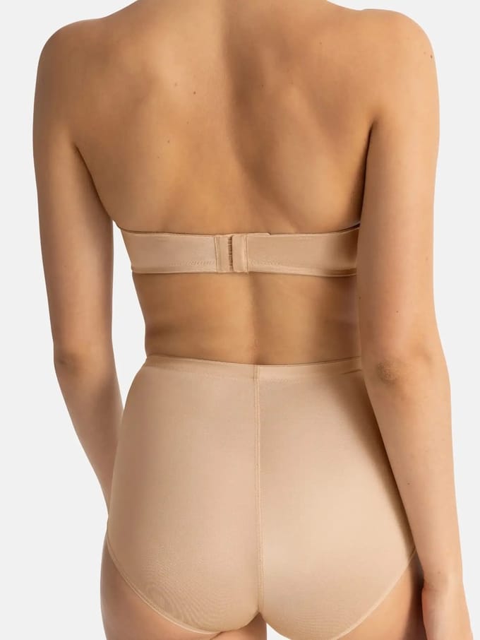Dorina strapless BH - Bandeau bh - Sublime Sculpt - 80A - beige.