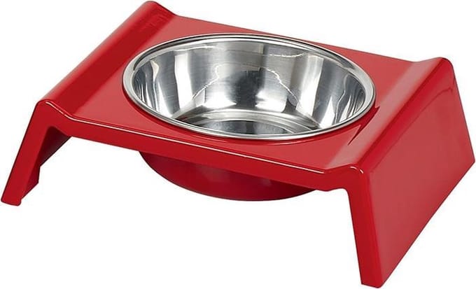 Nobby Voerbak Mister Melamine - Rood - 350 ml