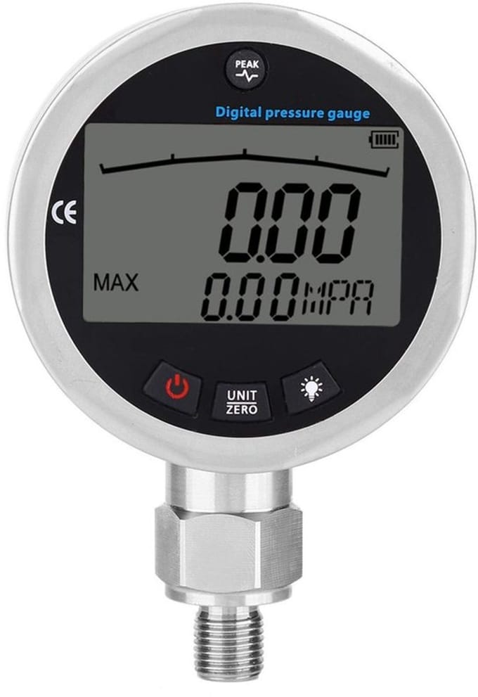 Allecto - Digitale Drukmeter - Hoge Precisie - G1/4 Aansluiting