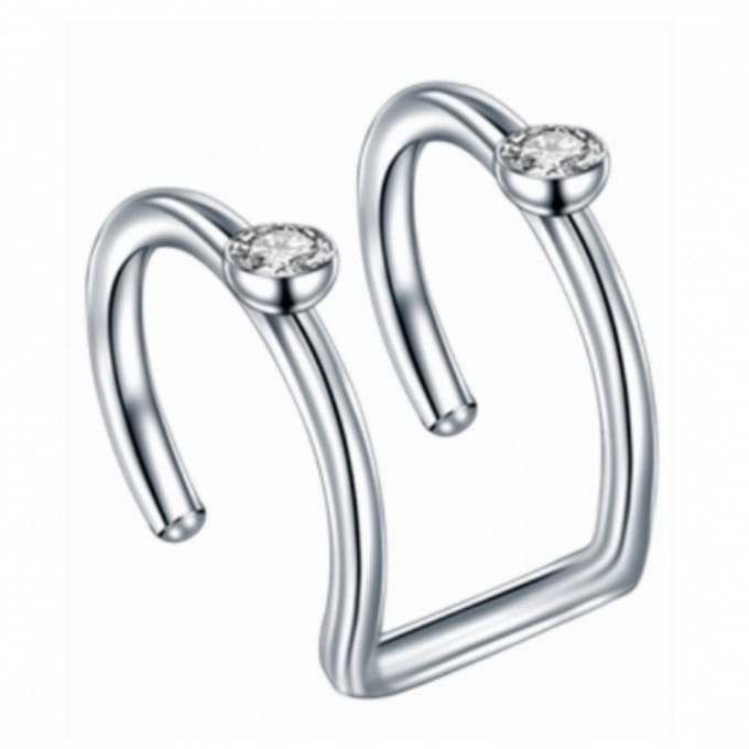 Earcuff Zirkonia - Charme Bijoux