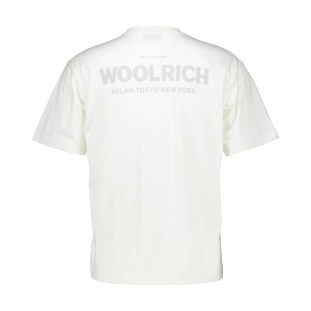 Woolrich Cotton Graphic T-shirts Off White Cfwote2010mrut5334