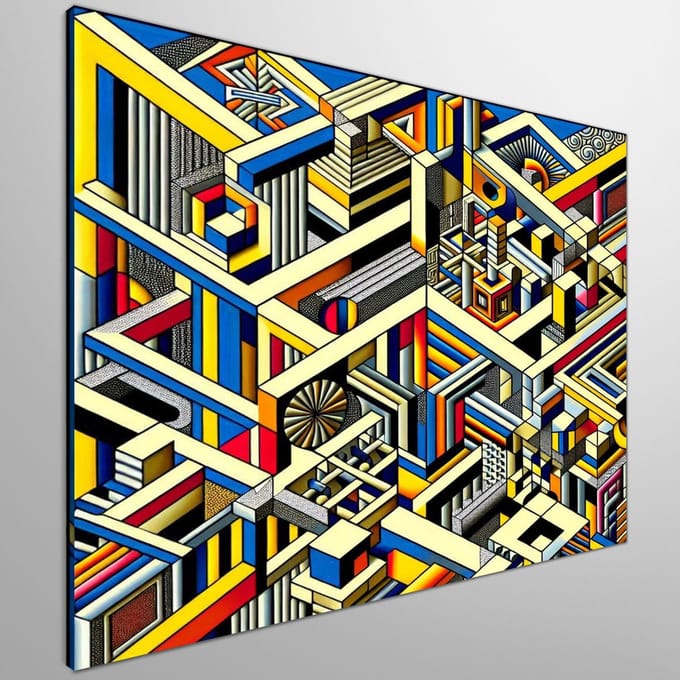 Kunstprint | Wanddecoratie | Canvas | 60 × 60 cm