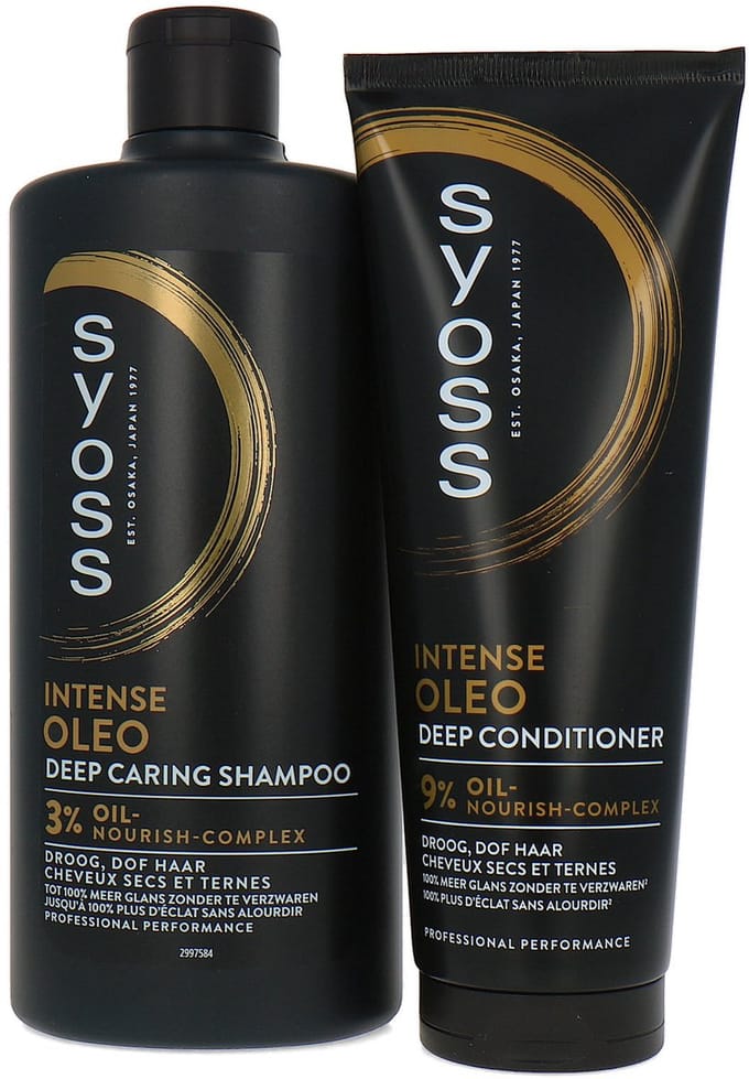 Syoss Intense Oleo Shampoo + Condtioner - 440 ml - 250 ml