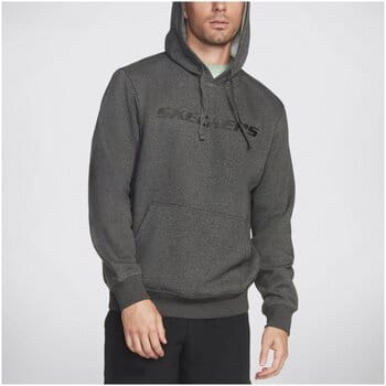 Skechers Apparel Heritage Pullover Hoodie Herensweatshirt met capuchon MHD12 917 Grijs