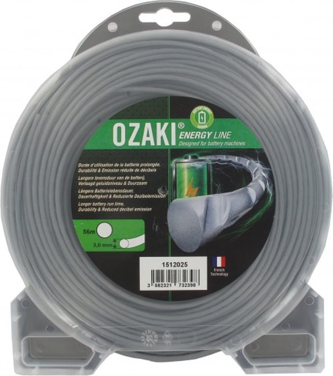 OZAKI, Nylon Maaidraad, 56 meter!, 3.0 mm dik