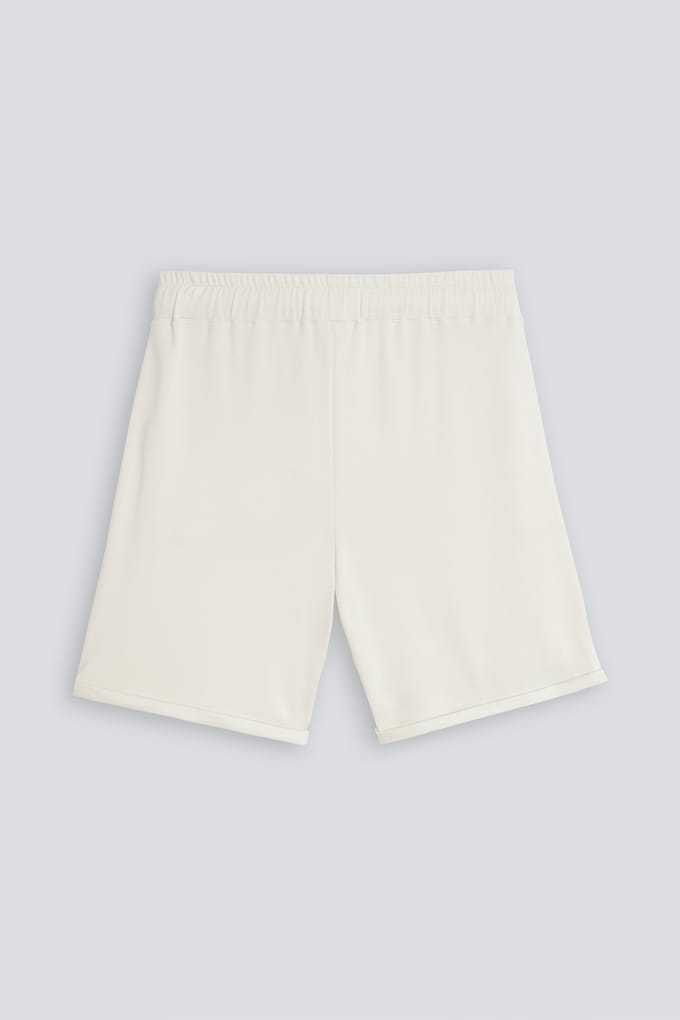 Track shorts Serie La Struttura Whisper White