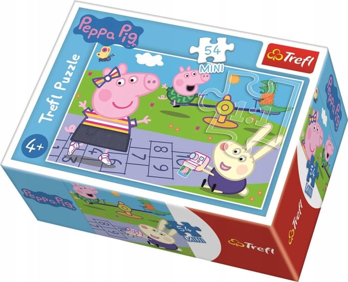 Trefl Mini Puzzel 54 Stukjes Peppa Pig Vrolijke Dag
