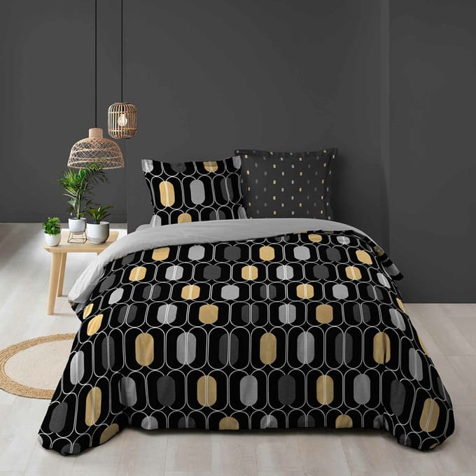 Dekbedovertrek Oval Shapes 240 cm x 220 cm