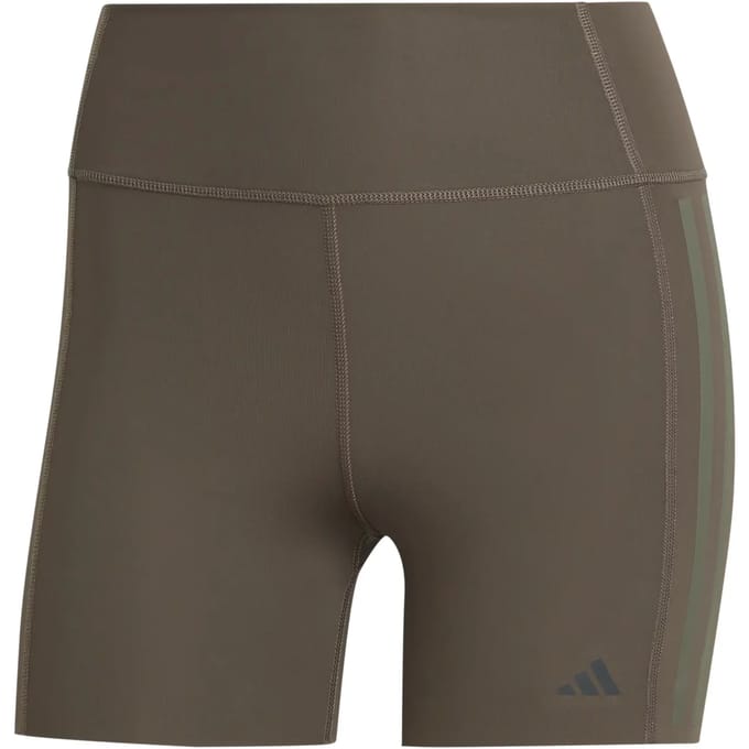 Damesbroek met ruwe zoom adidas Optime 4"