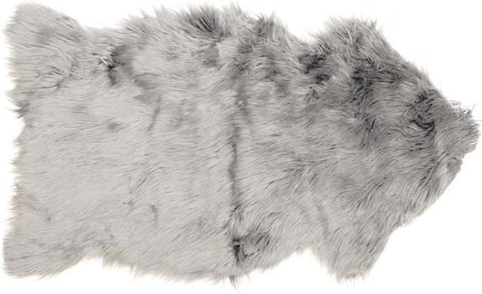 Decoratie vacht fake fur - 60x100 cm - Dark Grey