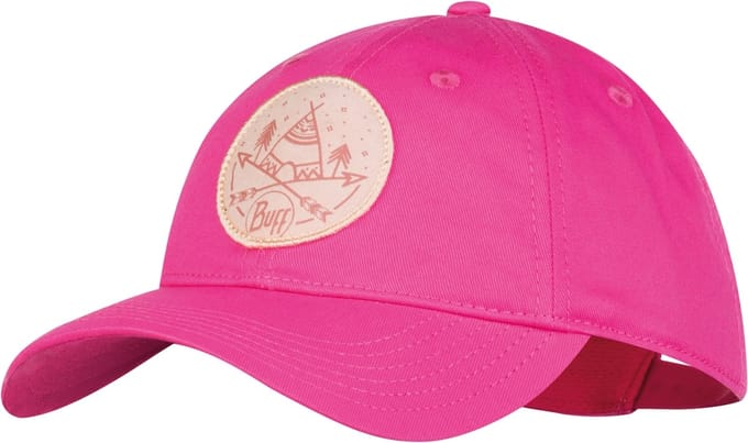 BUFF® Baseball Cap Solid Fuchsia - Pet - Kinderen - Zonbescherming