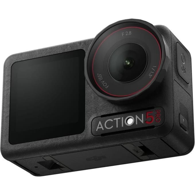 DJI Osmo Action 5 pro, sensor. 3 inch, uitgebreid batterijbereik van 4 uur, twee OLED-touchscreens met hoge helderheid, Action 5 Action 5 PRO Combo