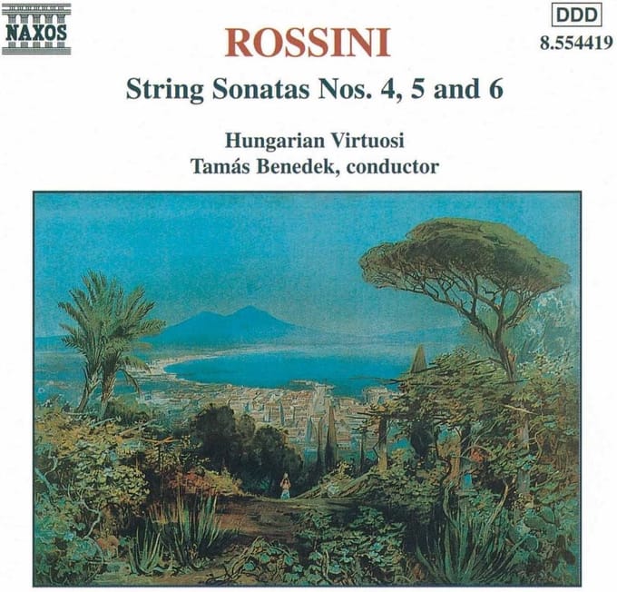 Hungarian Virtuosi - Rossini: String Sonatas 4, 5, 6 (CD)
