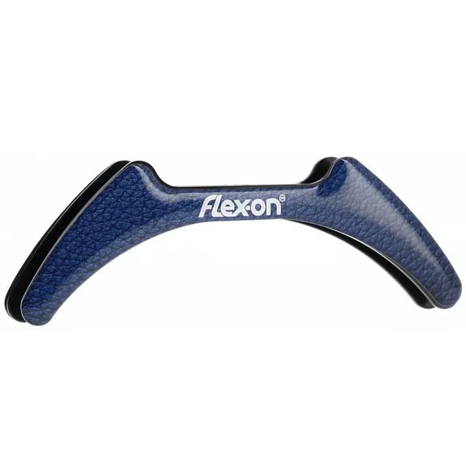 Blauwe stijgbeugelstickers Flex-On Cuir