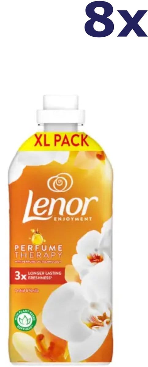 Lenor Wasverzachter Amber & Orchidee - 8 x 48 Wasbeurten - 1200ml