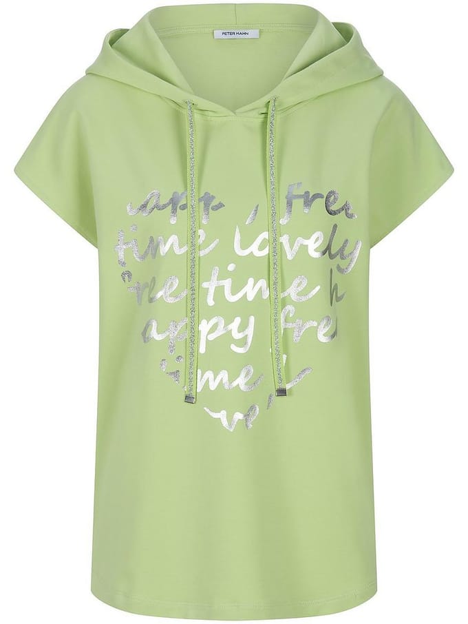 Capuchonsweatshirt Van Peter Hahn groen