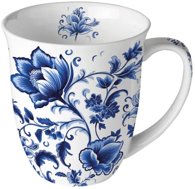 Ambiente Mok 0,4 L, Delfts Blauwe Bloemen