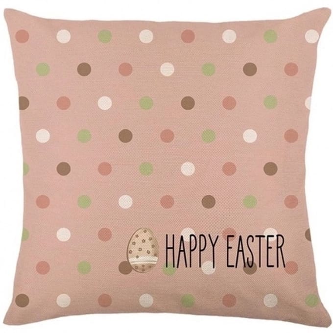 ECARLA Paas Kussenhoes 45x45cm Happy Ester Sierkussen