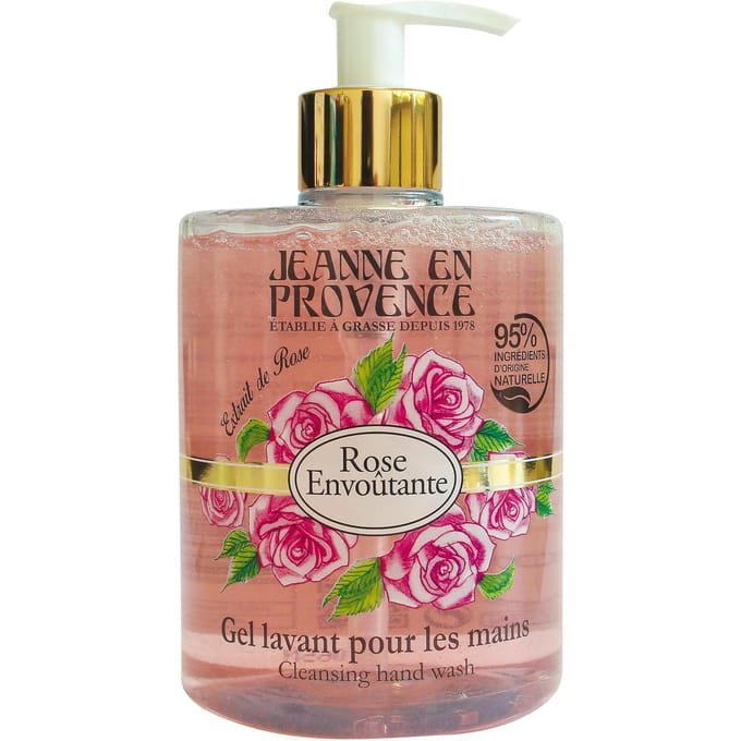 Jeanne en Provence Rose Hand Wash Gel 500 ml