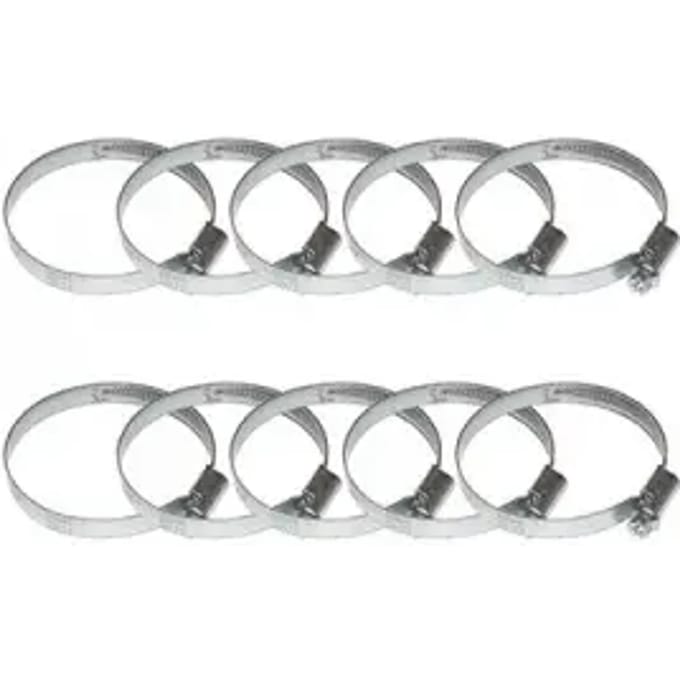 Metalen klemmen voor motoren Brazoline Serflex 50 x 70 (x10)
