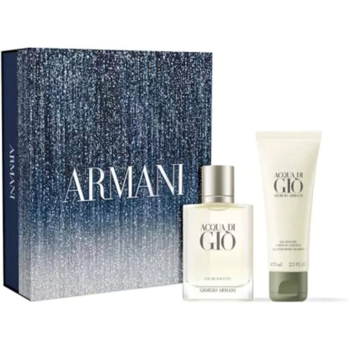 Armani Acqua di Gio Eau de Toilette 50 ml cadeauset met 75 ml douchegel