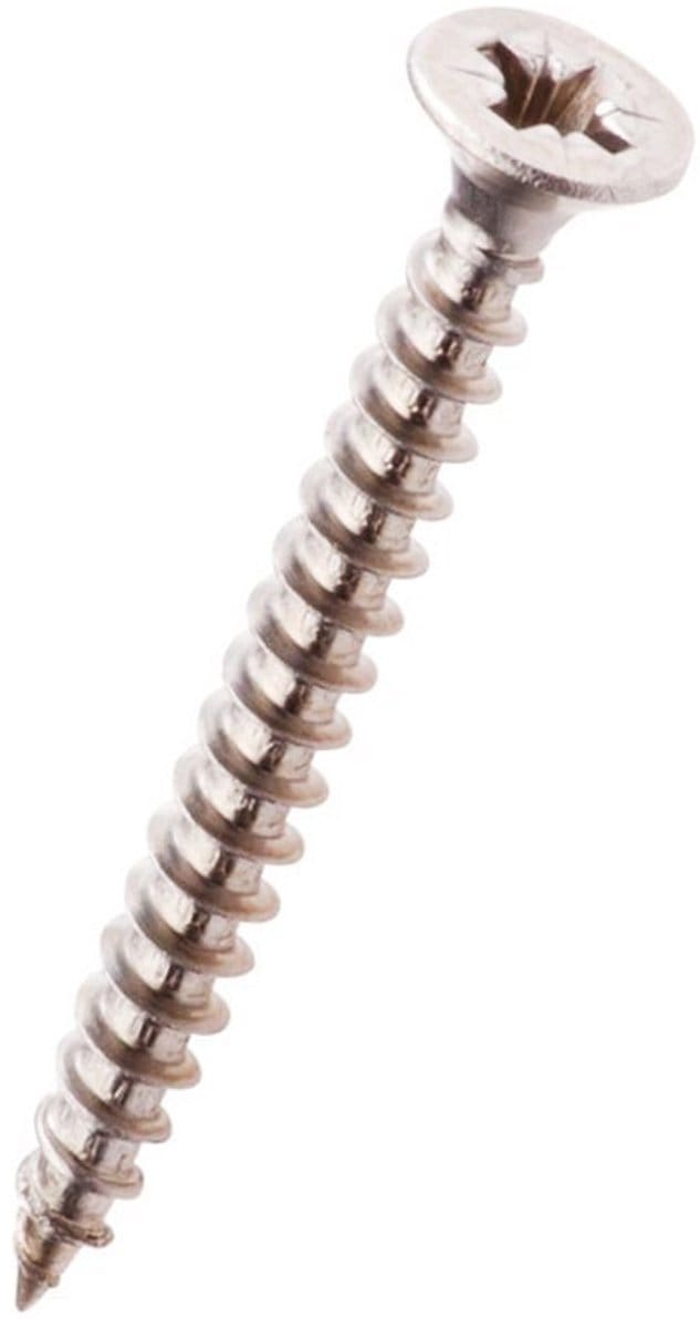 Spaanplaatschroef verzinkt PK PZ 4.0x30, doos 200 stuks.