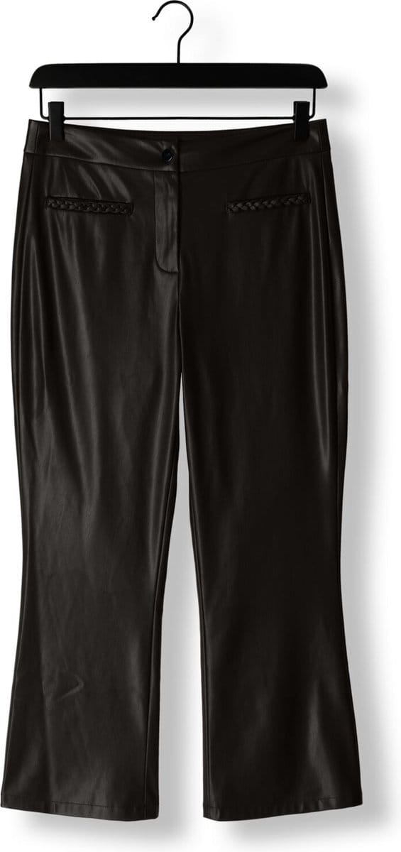 Liu Jo Pant.ts Lungo Spalmato Broeken Dames - Zwart - Maat 38