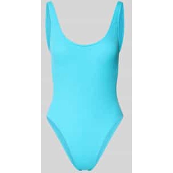 Badpak met labeldetail model 'BELMAR'
