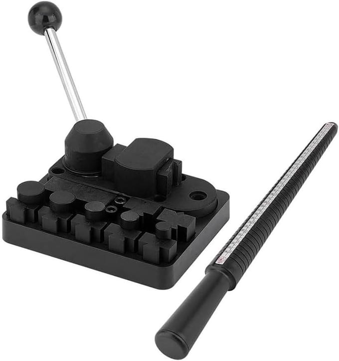 Ring Buigmachine Set - Ring Sizer Tool - Sieraden Maken - Inclusief 6 Nylon Hulzen