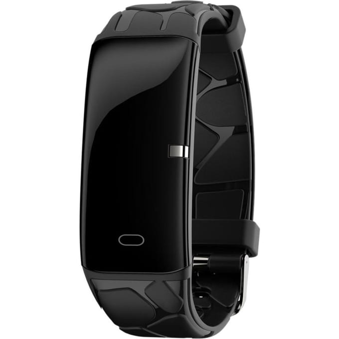 Parya Smartwatch Activity Tracker – Zwart – Hartslag, Bloeddruk, Stappenteller, Meldingen & IP67 – iOS & Android – 14 Dagen Standby