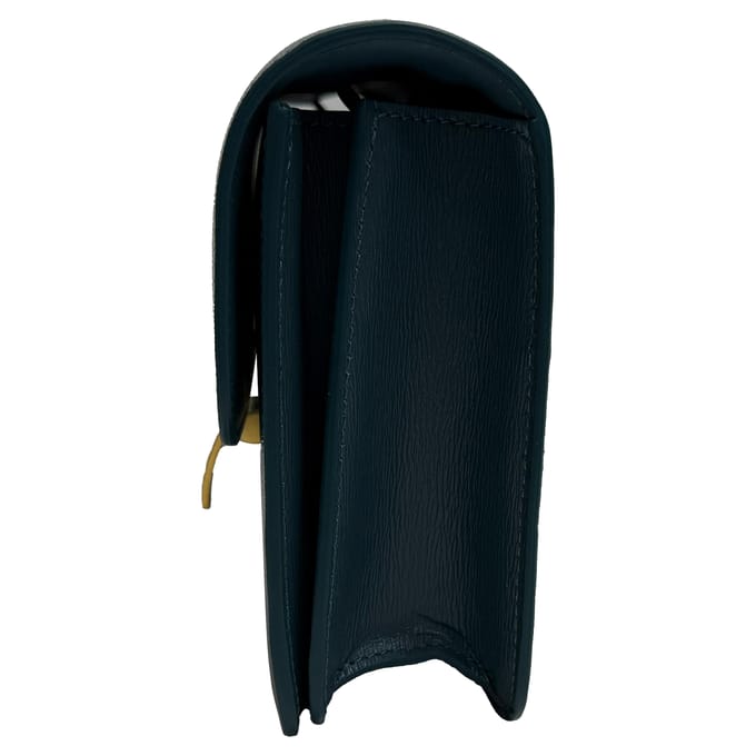 Celine Smooth Teen Box Bag in groen leer