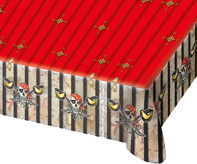 Folat - PE Tafelkleed Red Pirate (130 x 180cm)