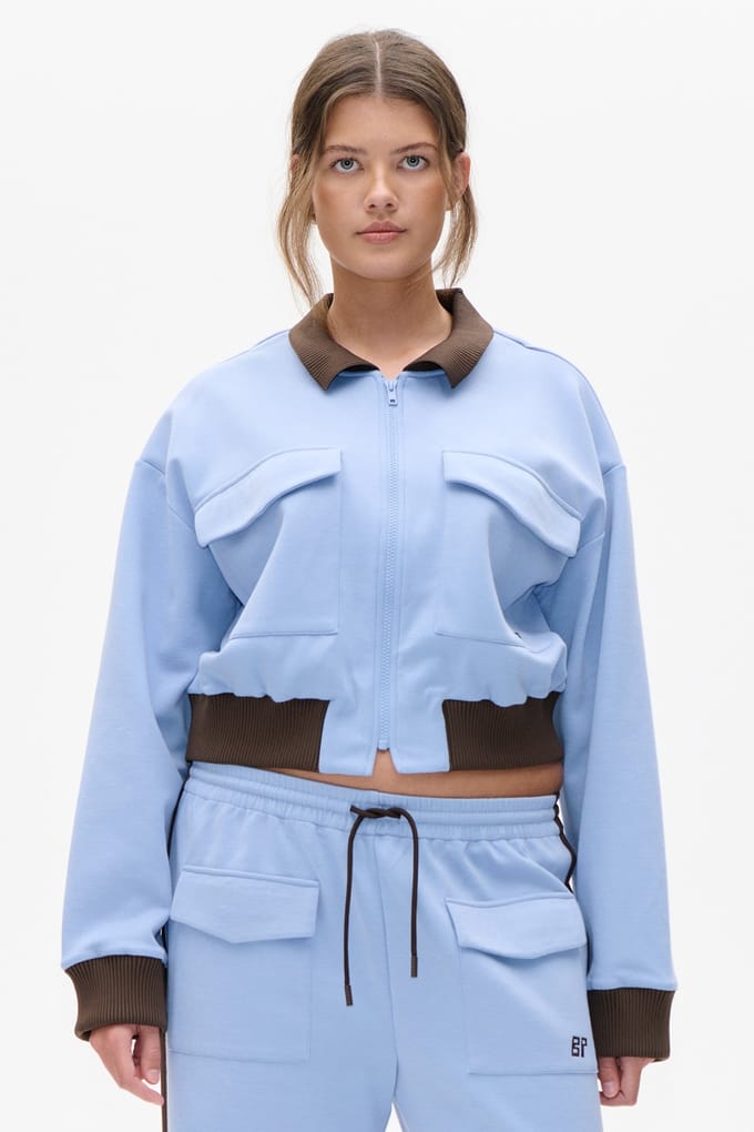 Baum und Pferdgarten Joslyn Jacket Bel Air Blue Größe: M | Bomberjacken Outlet | Damen | Blau