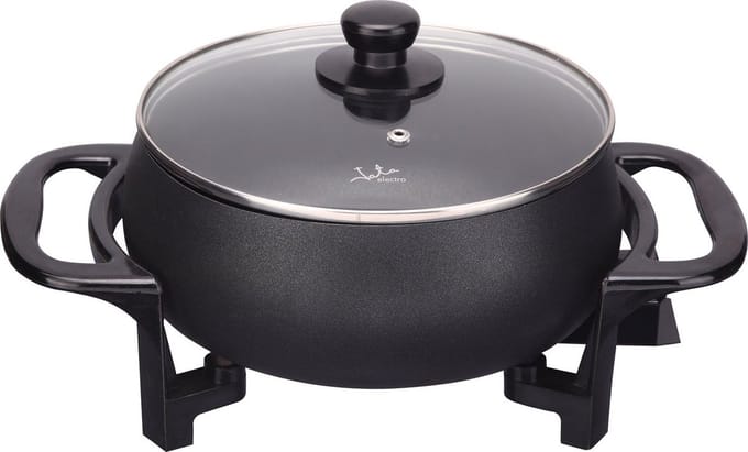 Elektrische stoofpan - Multi-cooker - Langzaam koken - Grote capaciteit - 5 Liter - Zwart